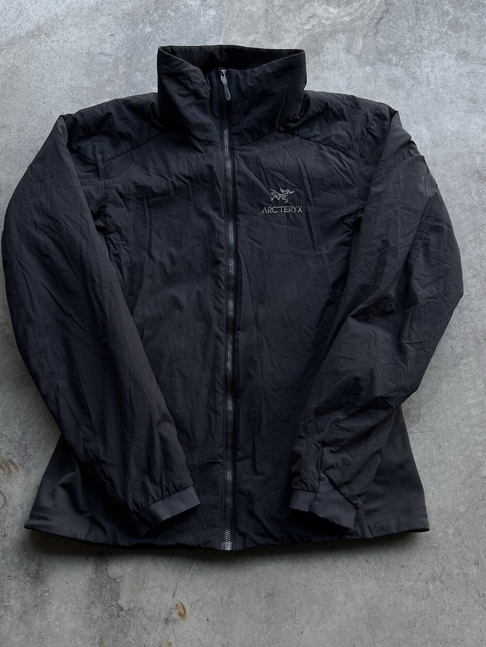 Arc'teryx Black Atom LT Jacket Women's Medium Excellent Zip Up Insulated Gorp